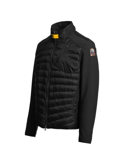 Parajumpers Quilted-panel Jacket In Black