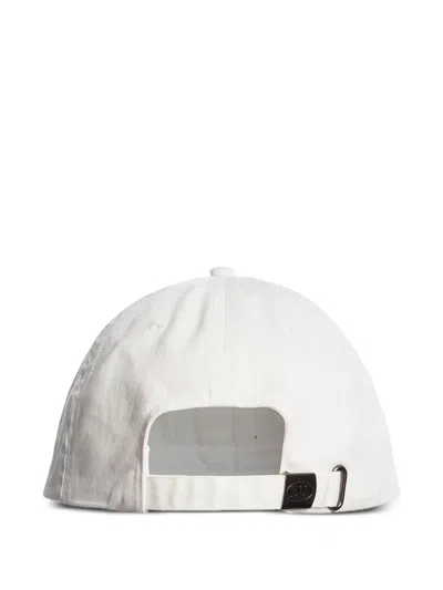 Parajumpers Logo-patch Baseball Cap In White