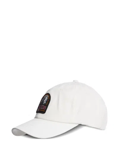 Parajumpers Logo-patch Baseball Cap In White