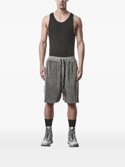 Thom Krom Cargo Drawstring Shorts In Gray