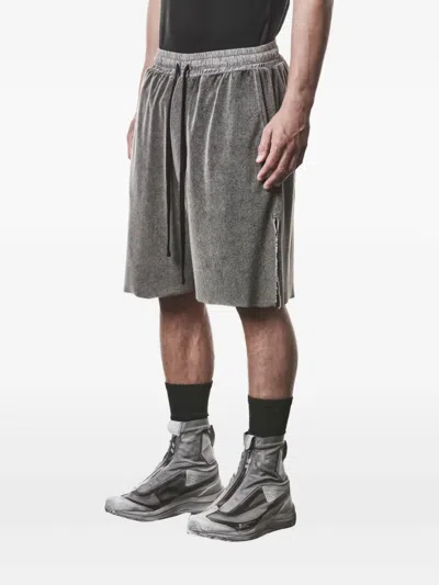 Thom Krom Cargo Drawstring Shorts In Gray