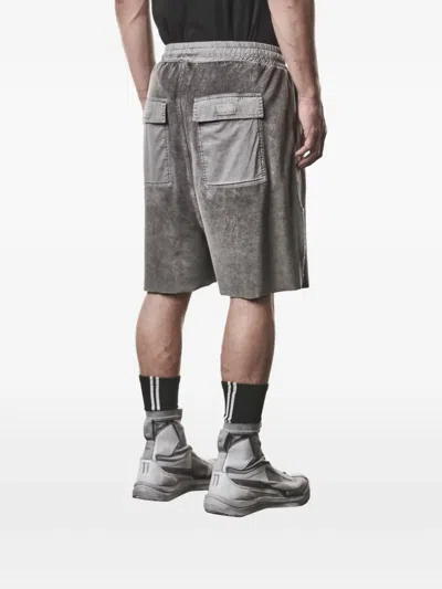Thom Krom Cargo Drawstring Shorts In Gray