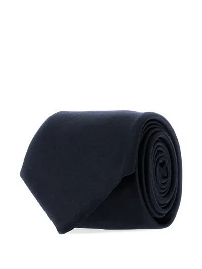 Corneliani Pointed-tip Tie In Black