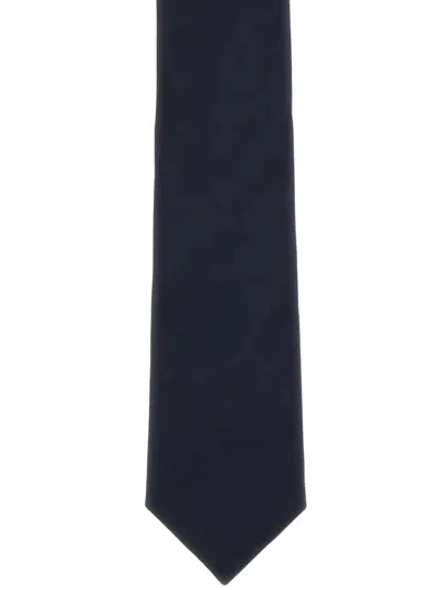 Corneliani Pointed-tip Tie In Black