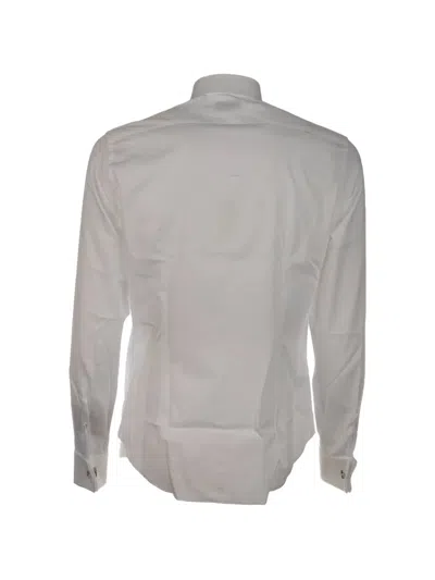 Corneliani Buttoned Shirt In White