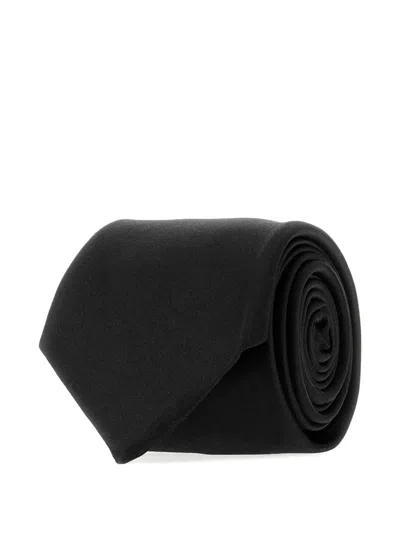 Corneliani Pointed-tip Tie In Black