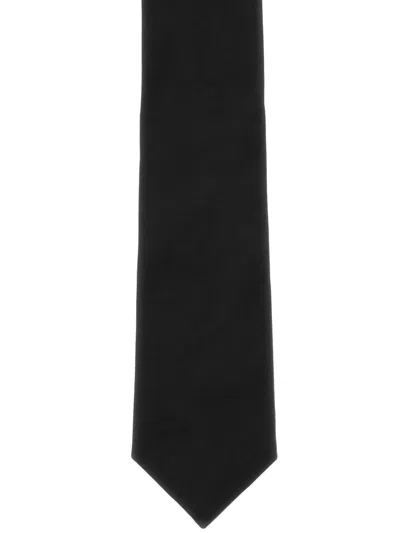 Corneliani Pointed-tip Tie In Black