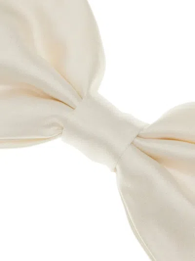 Corneliani Self-tie Bow Tie In Neutral