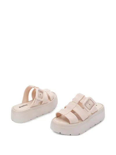 Melissa Pump Platform Sandals In Neutral