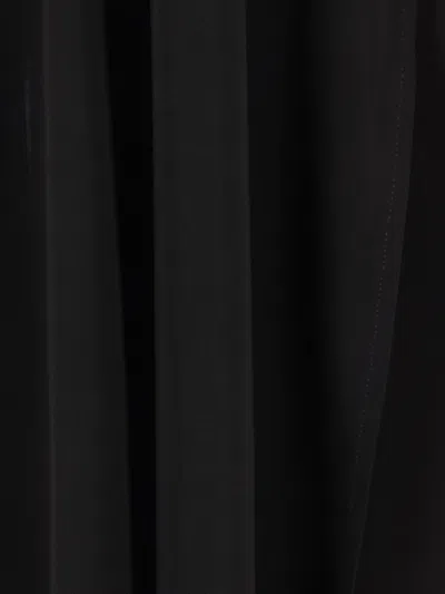 Plan C Scarf Blouse In Black
