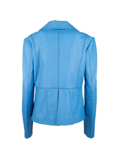 Iceberg Multiple-pocket Jacket In Blue