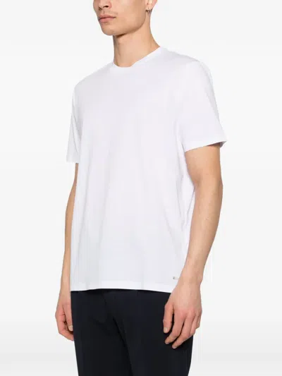 Hèskimo Heskimo Cotton T-shirt In White