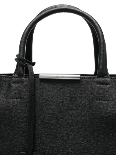 System Top Handle Tote Bag In Black
