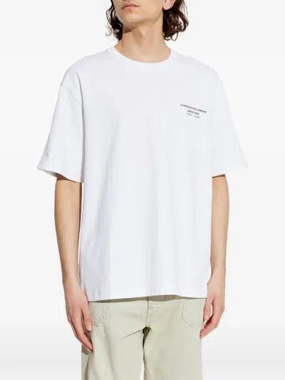 Samsoe & Samsoe Sacohen Graphic-print T-shirt In White