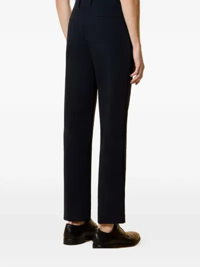 Rrd Logo-patch Trousers In Blue