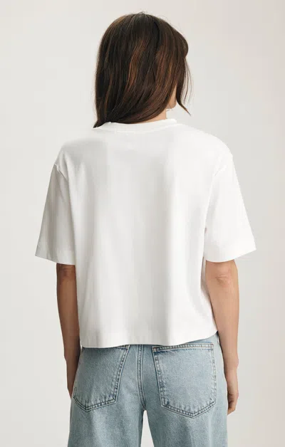 Mavi Riley Crew Neck T-shirt In White