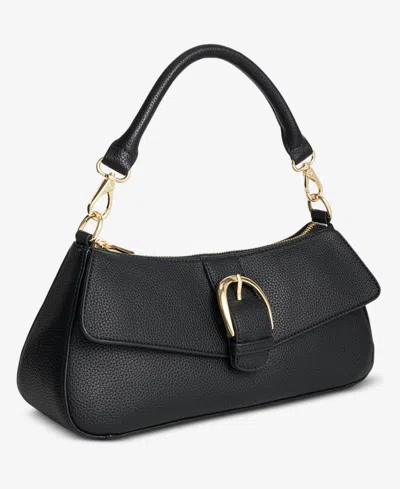 On 34th Jynna Medium Solid Shoulder Bag, Exclusively At Macy's In Black