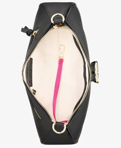 On 34th Jynna Medium Solid Shoulder Bag, Exclusively At Macy's In Black