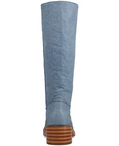 Frye Campus Knee High Boot In Blue