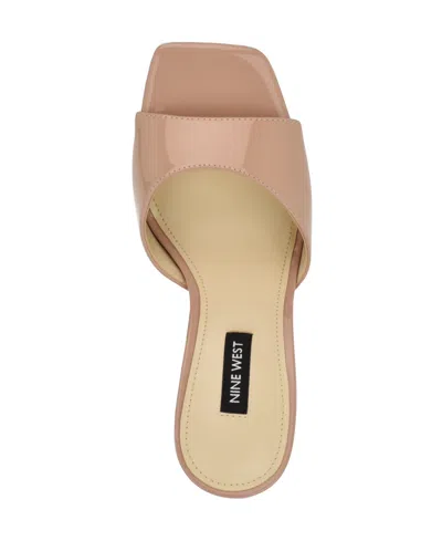 Nine West Disko High Heel Sandal In Pink