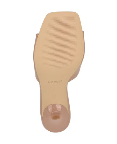 Nine West Disko High Heel Sandal In Pink