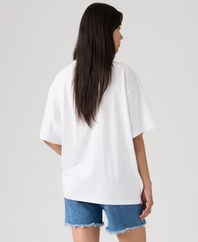 Levi's Women's Graphic Short Stack T-shirt In White