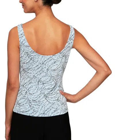 Alex Evenings Printed Jacket And Top Set In Multi
