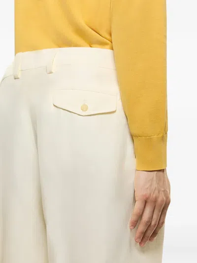 Laneus Buttoned Flap-pocket Shorts In Multi