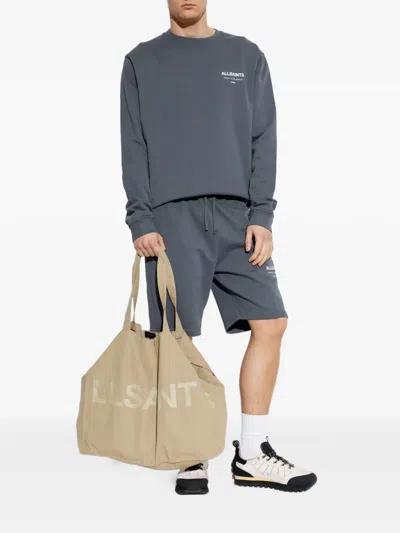 Allsaints Underground Printed Sweatshirt In Multi