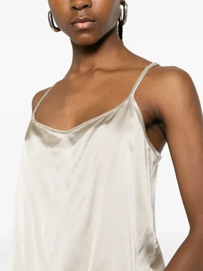 Panicale Strap Blouse In White