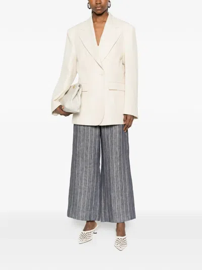 P.a.r.o.s.h Flap Pocket Jacket In Neutral