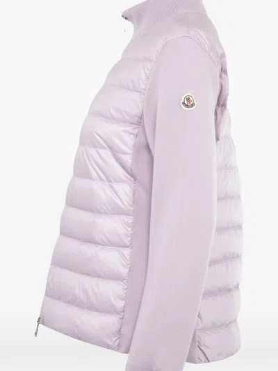 Moncler Panelled Zip-up Jacket In Multi