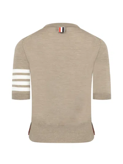 Thom Browne 4-bar T-shirt In Multi