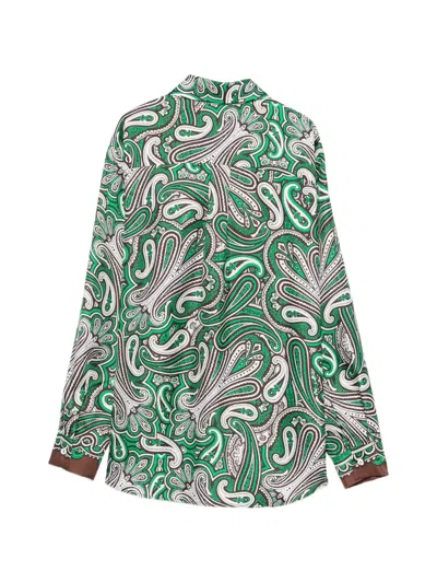 P.a.r.o.s.h Skindy Paisley-pattern Shirt In Multi