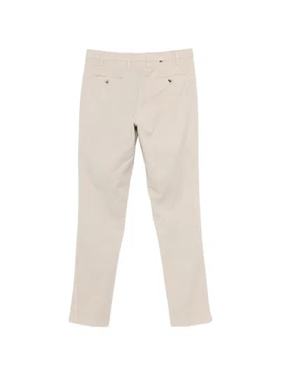 Canali Buttoned Trousers In Neutral