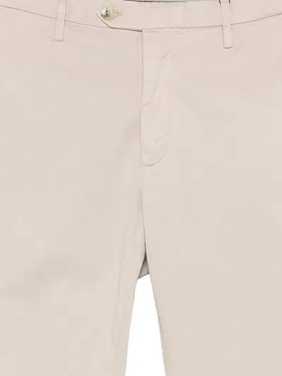 Canali Buttoned Trousers In Neutral