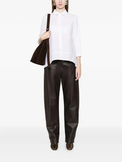 Why Ci Button-up Shirt In White