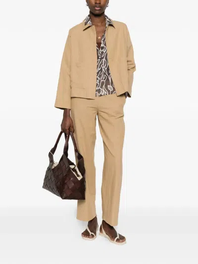 Why Ci Front-pocket Jacket In Brown