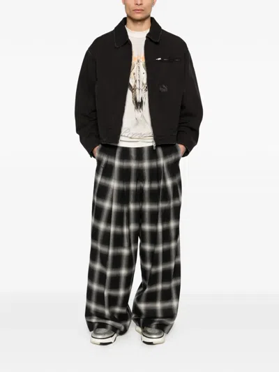 Represent Worker Long-slevee Jacket In Black