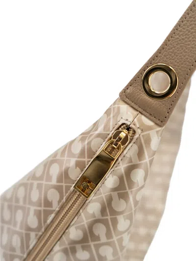 Gherardini Patterned Shoulder Bag In Neutral