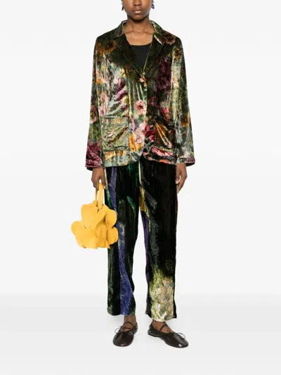 Yavi Patterned Trousers In Multi