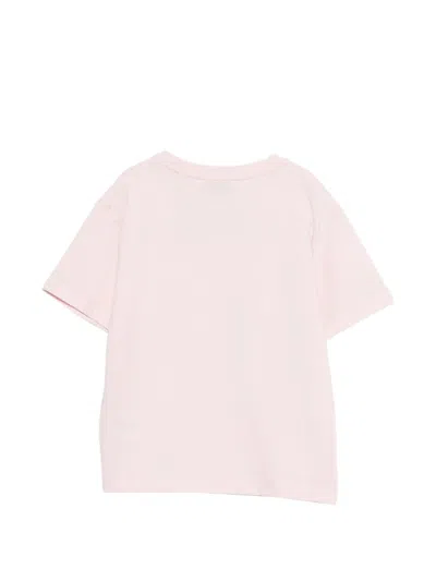 Msgm Logo-print T-shirt In Pink
