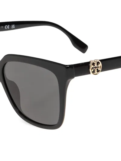 Tory Burch Square-frame Sunglasses In Black