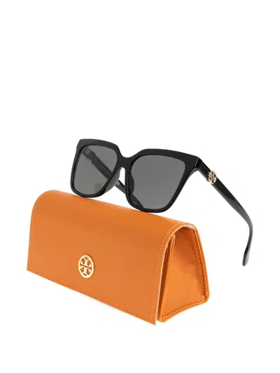 Tory Burch Square-frame Sunglasses In Black