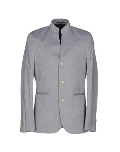 Scotch & Soda Blazer In Grey