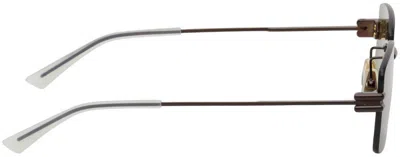 Bottega Veneta Rectangular-frame Glasses In Multi