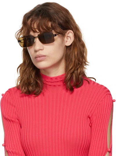 Bottega Veneta Rectangular-frame Glasses In Multi
