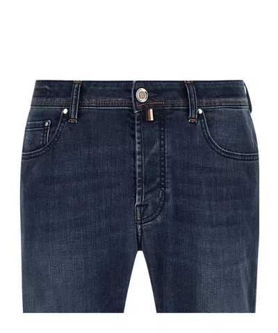 Jacob Cohen Belt Loop Jeans In Black