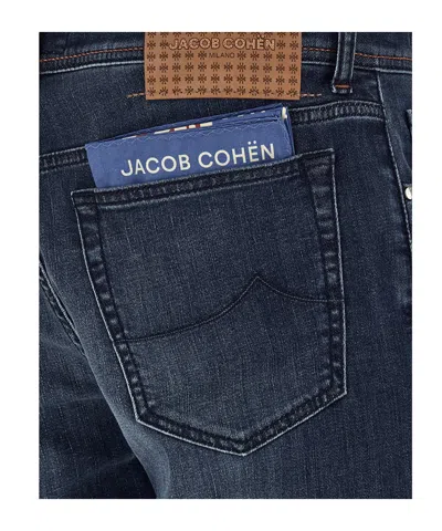 Jacob Cohen Belt Loop Jeans In Black