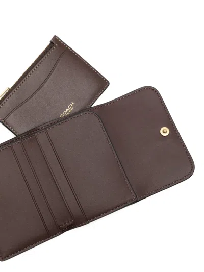 Coach Essential Logo Wallet In Brown